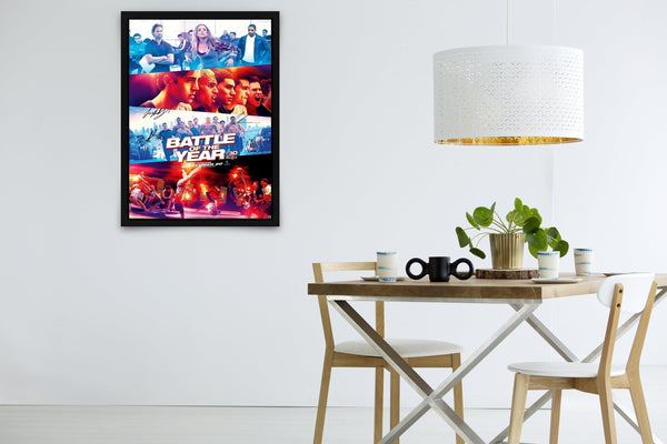 Battle of the Year Signed Poster with COA