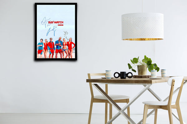 Baywatch Signed Poster with COA
