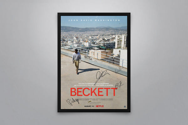 Beckett Signed Poster with COA