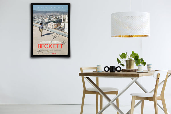 Beckett Signed Poster with COA