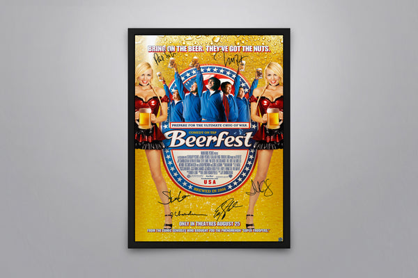 Beerfest Signed Poster with COA