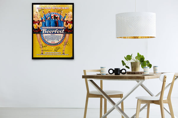 Beerfest Signed Poster with COA