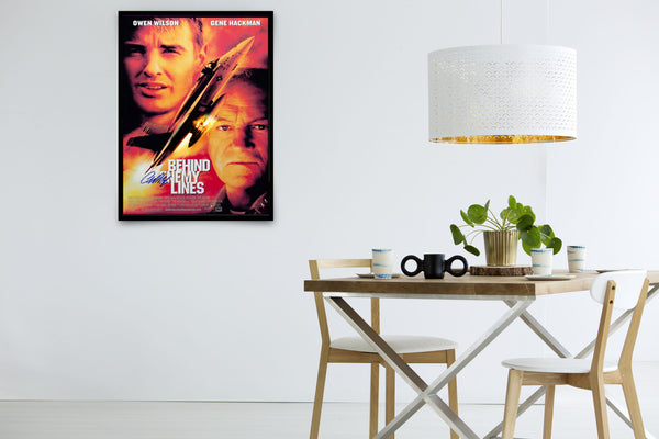 Behind Enemy Lines Signed Poster with COA