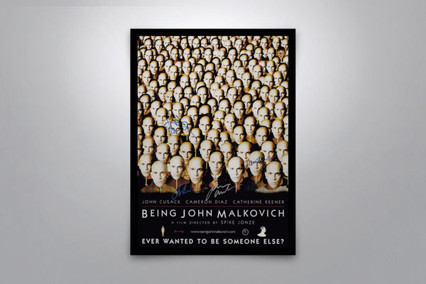 Being John Malkovich - Signed Poster + COA