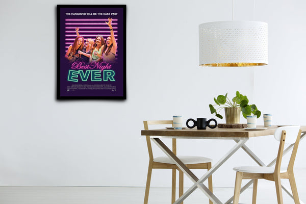 Best Night Ever Signed Poster with COA