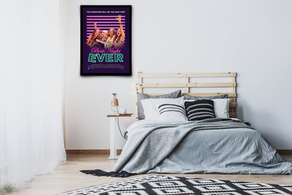 Best Night Ever Signed Poster with COA