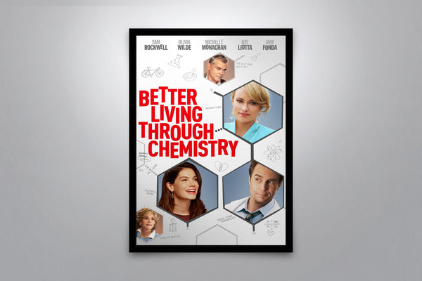 Better Living Through Chemistry Signed Poster with COA