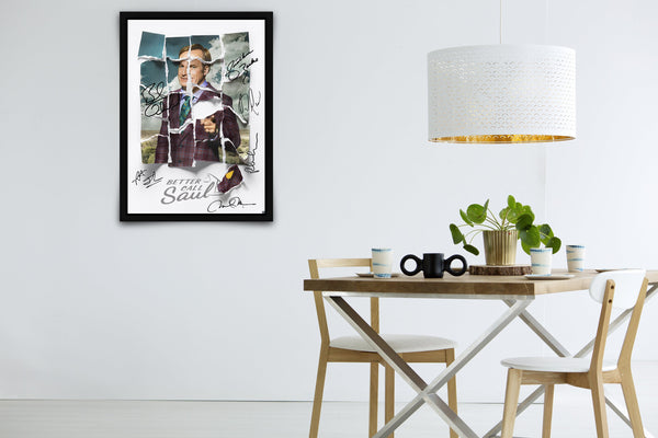 Better Call Saul Signed Poster with COA