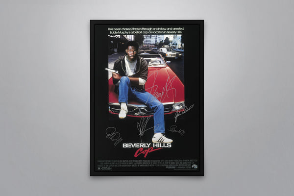 Beverly Hills Cop Signed Poster with COA