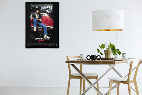 Beverly Hills Cop Signed Poster with COA