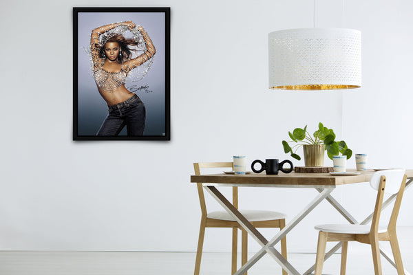 Beyonce Knowles: Dangerously In Love Signed Poster with COA
