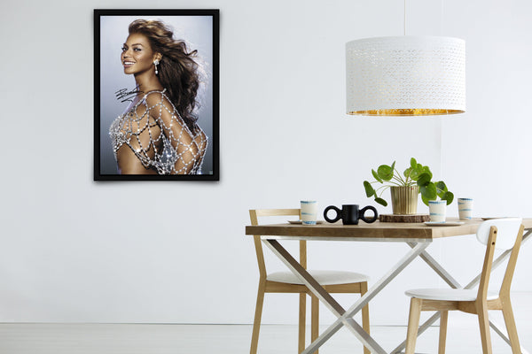 Beyonce Knowles: Dangerously In Love 2003 Signed Poster with COA