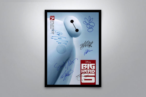 Big Hero 6 Signed Poster with COA