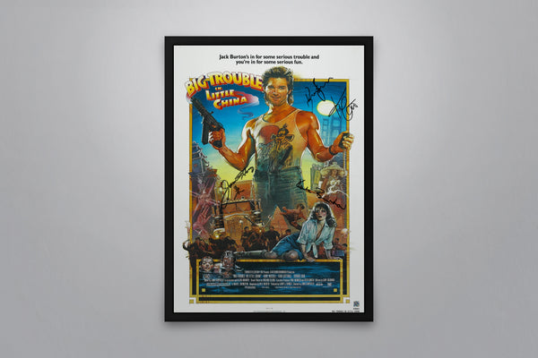 Big Trouble in Little China - Signed Poster + COA