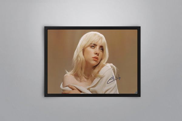 Billie Eilish - Signed Poster + COA