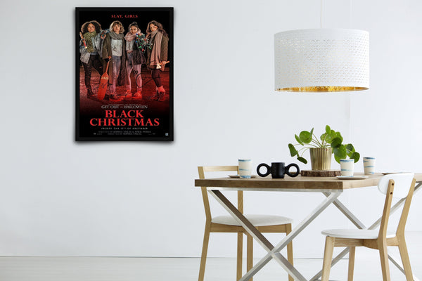 Black Christmas Signed Poster with COA