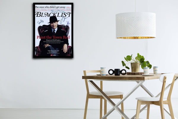 The Blacklist Signed Poster with COA