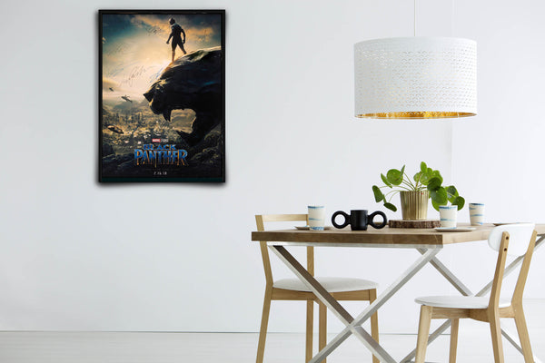 Black Panther Signed Poster with COA