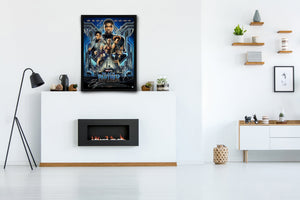 Black Panther Signed Poster with COA