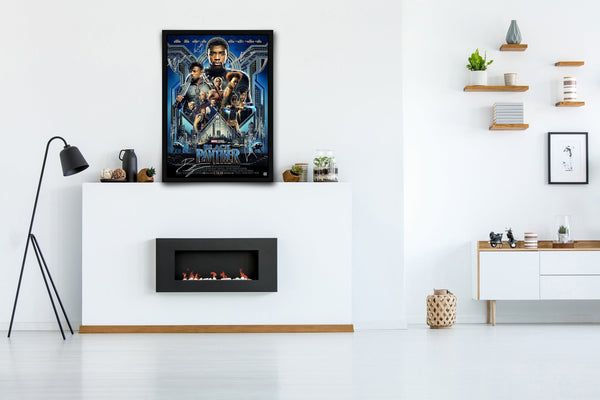 Black Panther Signed Poster with COA