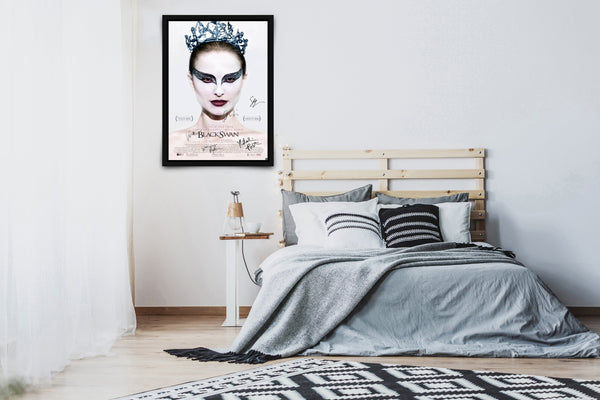 Black Swan Signed Poster with COA