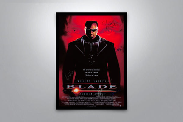 Blade - Signed Poster + COA