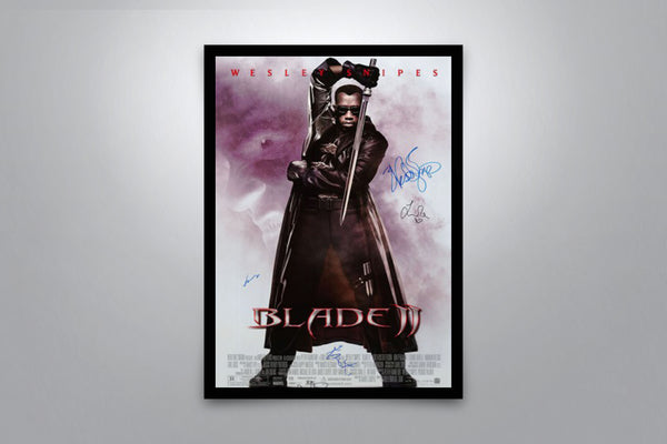 Blade II Signed Poster with COA