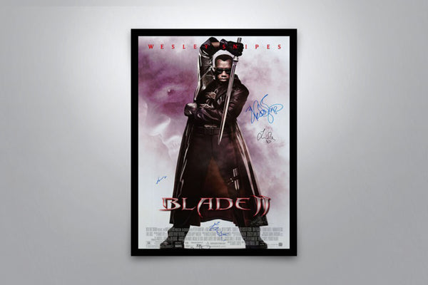 Blade IISigned Poster with COA