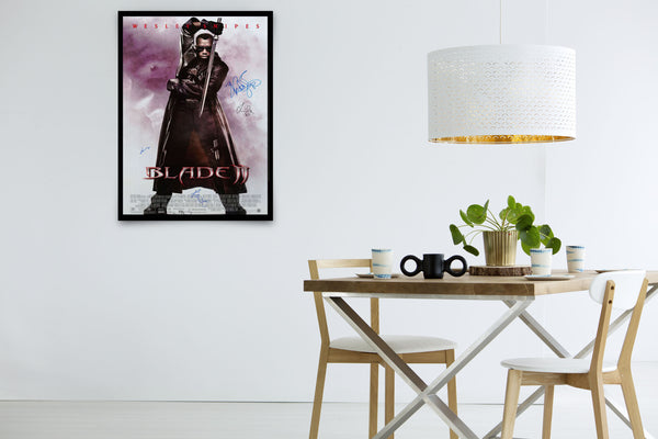 Blade II Signed Poster with COA