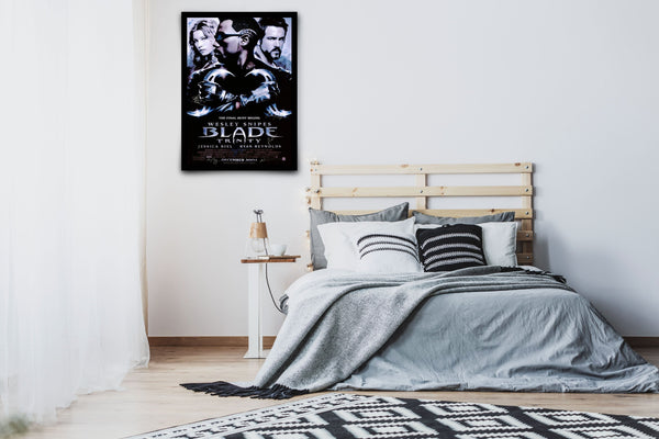 Blade: Trinity Signed Poster with COA