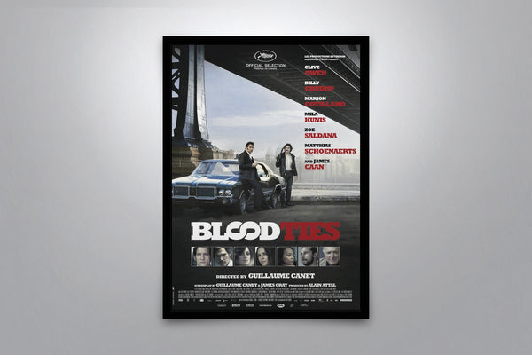 Blood Ties Signed Poster with COA