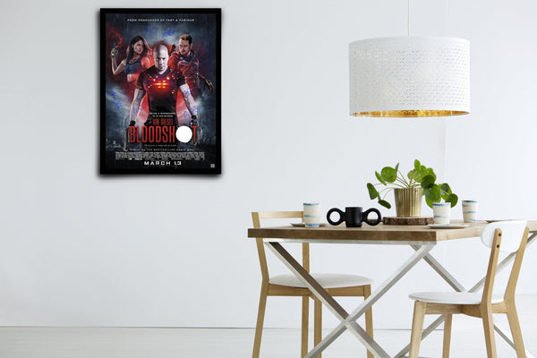 Bloodshot Signed Poster with COA