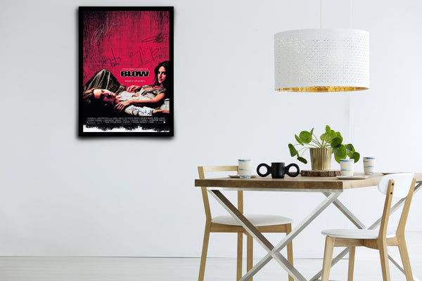Blow Signed Poster with COA