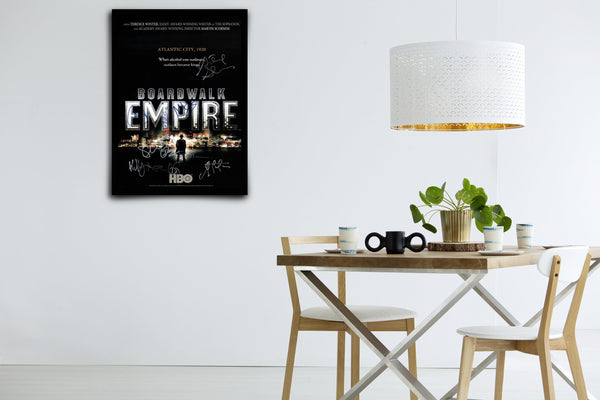 Boardwalk Empire Signed Poster with COA