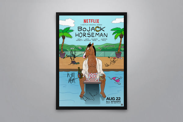 Bojack Horseman Signed Poster with COA