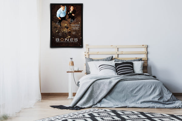 Bones Signed Poster with COA