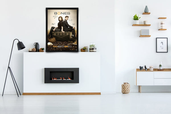 Bones Signed Poster with COA