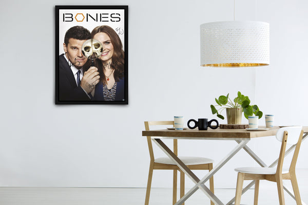 Bones Signed Poster with COA