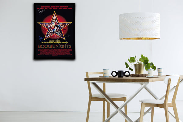 Boogie Nights Signed Poster with COA