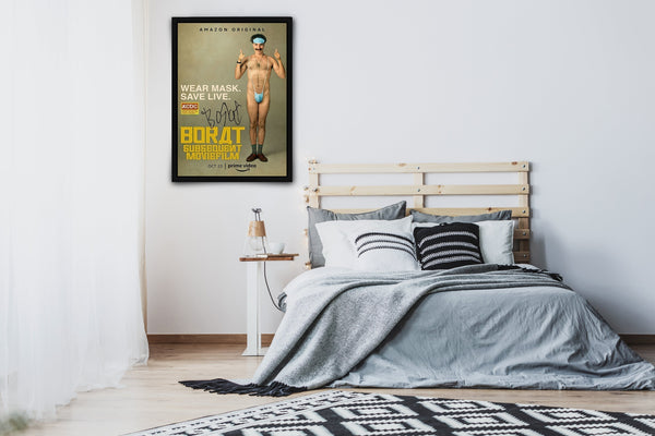 Borat Subsequent Moviefilm Signed Poster with COA
