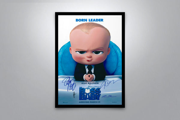 The Boss Baby Signed Poster with COA