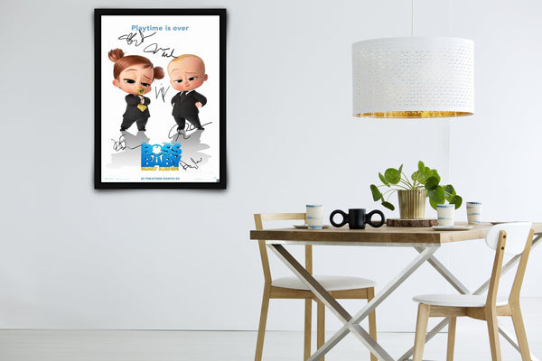 The Boss Baby: Family Business Signed Poster with COA