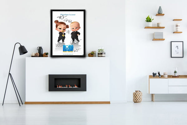 The Boss Baby: Family Business Signed Poster with COA