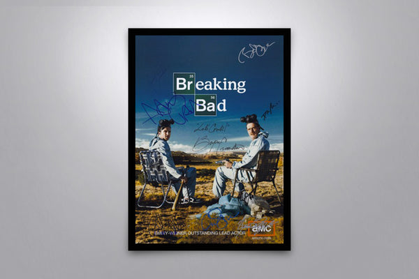 Breaking Bad Signed Poster with COA