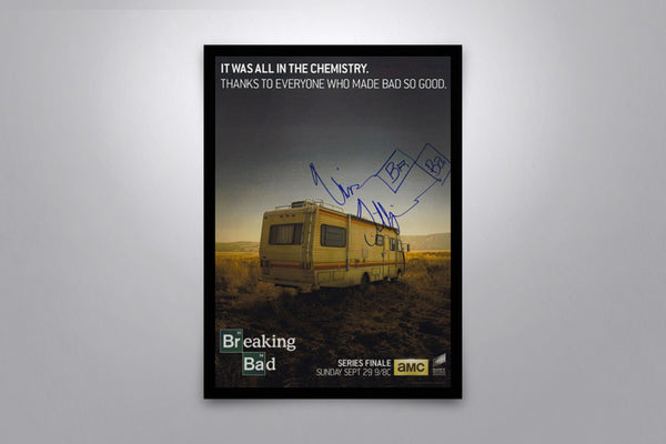 Breaking Bad Signed Poster with COA