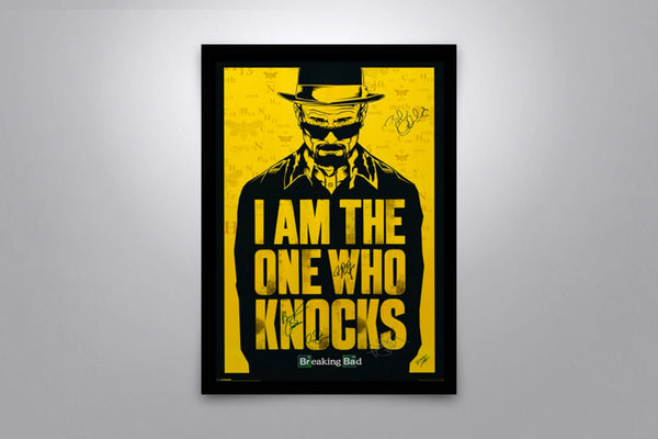 Breaking Bad Signed Poster with COA