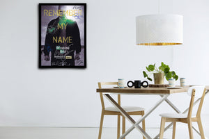 Breaking Bad Signed Poster with COA