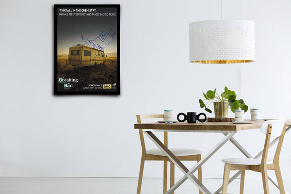 Breaking Bad Signed Poster with COA