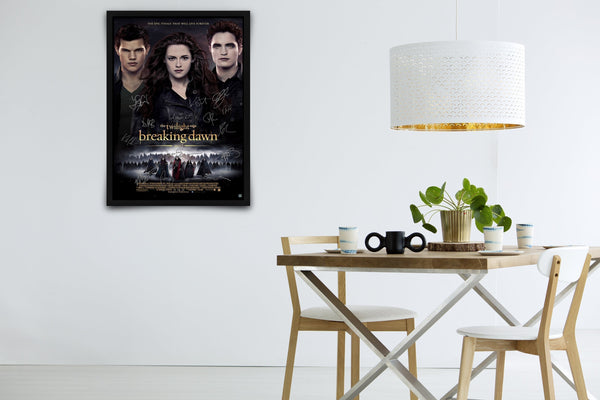 TWILIGHT SAGA: Breaking Dawn Part 2 Signed Poster with COA