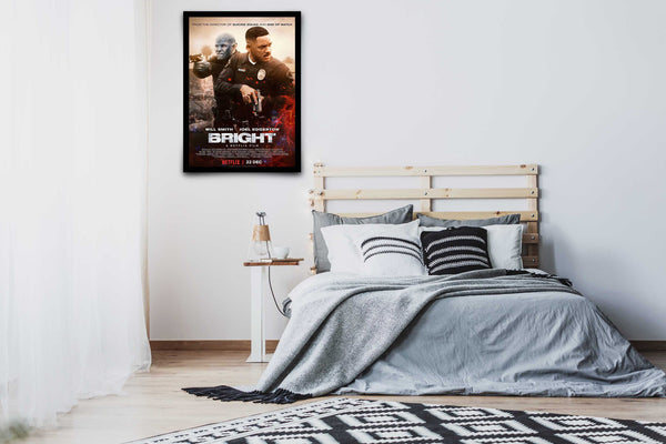 Bright - Signed Poster + COA